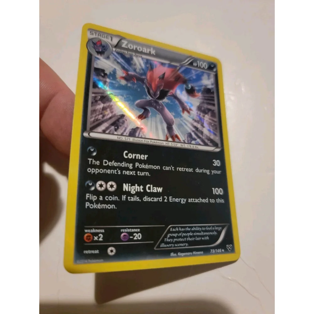 Zoroark 73/146 Cosmos Holo Rare XY Base Set Pokemon Card